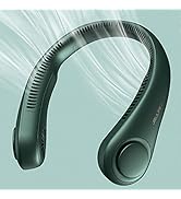 JISULIFE Portable Neck Fan, Hands Free Bladeless Fan, 4000 mAh Battery Operated Wearable Personal...