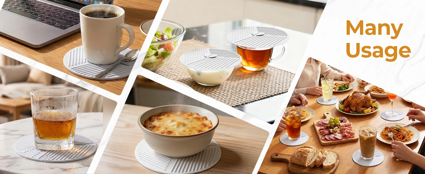 2-In-1 Multifunctional Silicone Bowl Lids