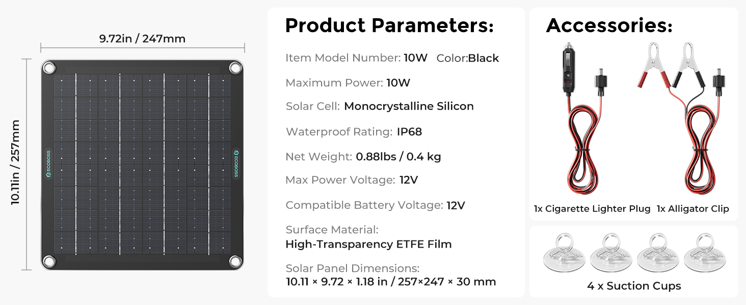 12v solar battery charger