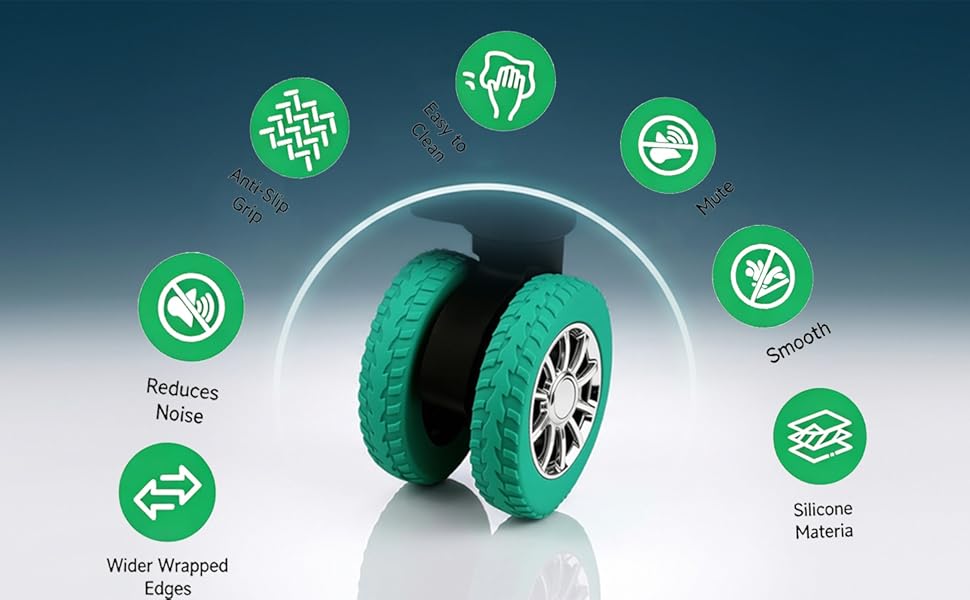 Luggage Wheel Covers