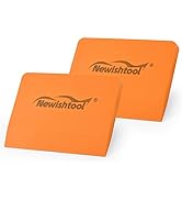 NEWISHTOOL Soft Silicone Small Squeegee for Vinyl, 2 PCS PPF Tools Window Tinting V-Blade Scraper...