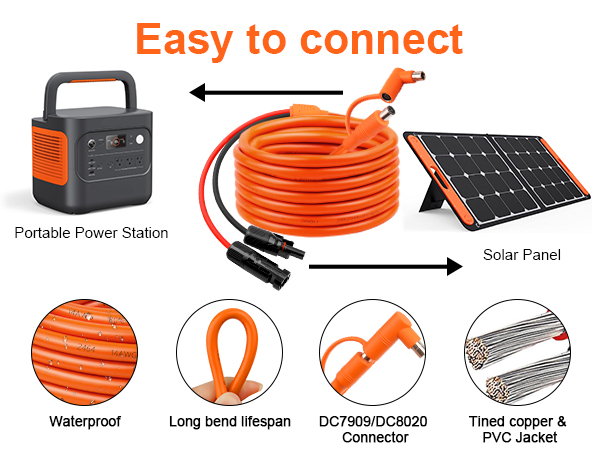 DC 7909 mc4 Solar panel cable