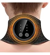 Winyoung Cordless Neck Heating Pad, Portable Neck Massager for Tension Relief, Wireless Heating P...