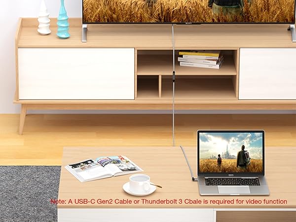 usb c extension cable 4k@60hz video 100w 20gbps 10gbps 5K 6k 8k