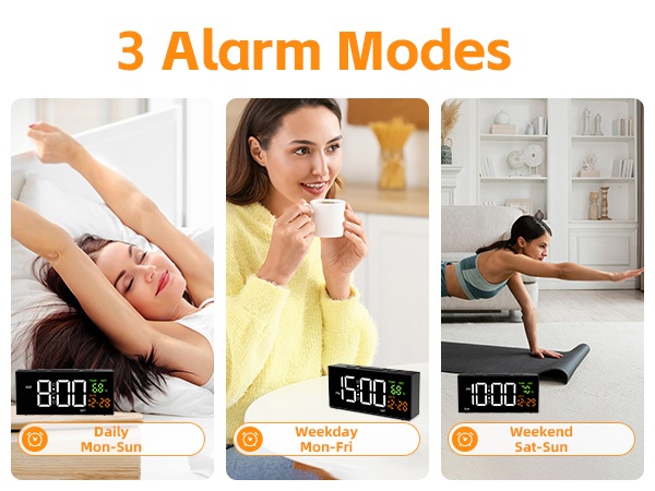 alarm clocks for bedroom