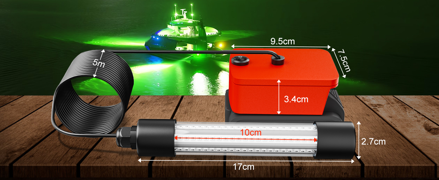 green fishing light