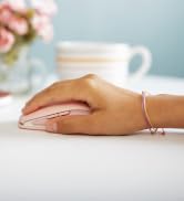 CHERRY GENTIX BT Wireless Bluetooth Mouse, Multi-Device Function for up to 3 Devices, Switchable ...