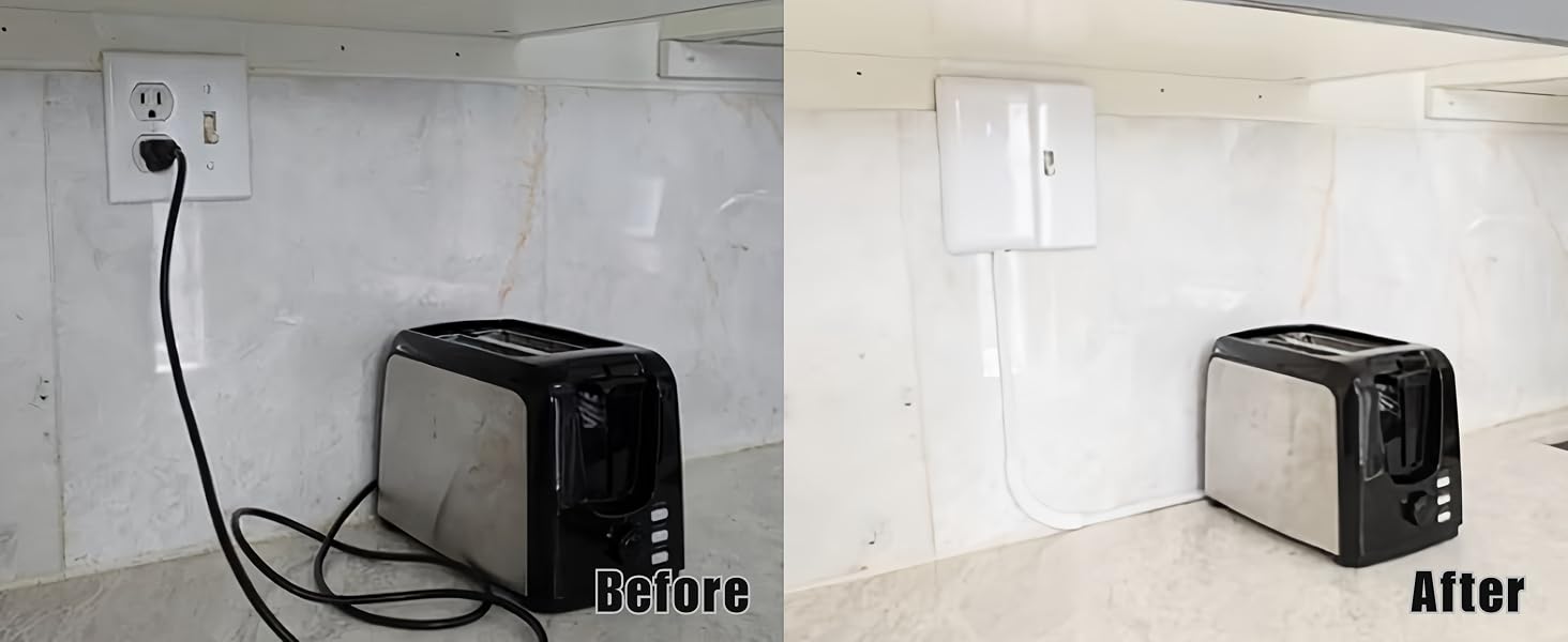 plugs for electrical outlet extension cord surge protector regleta de enchufes multiples hide cords