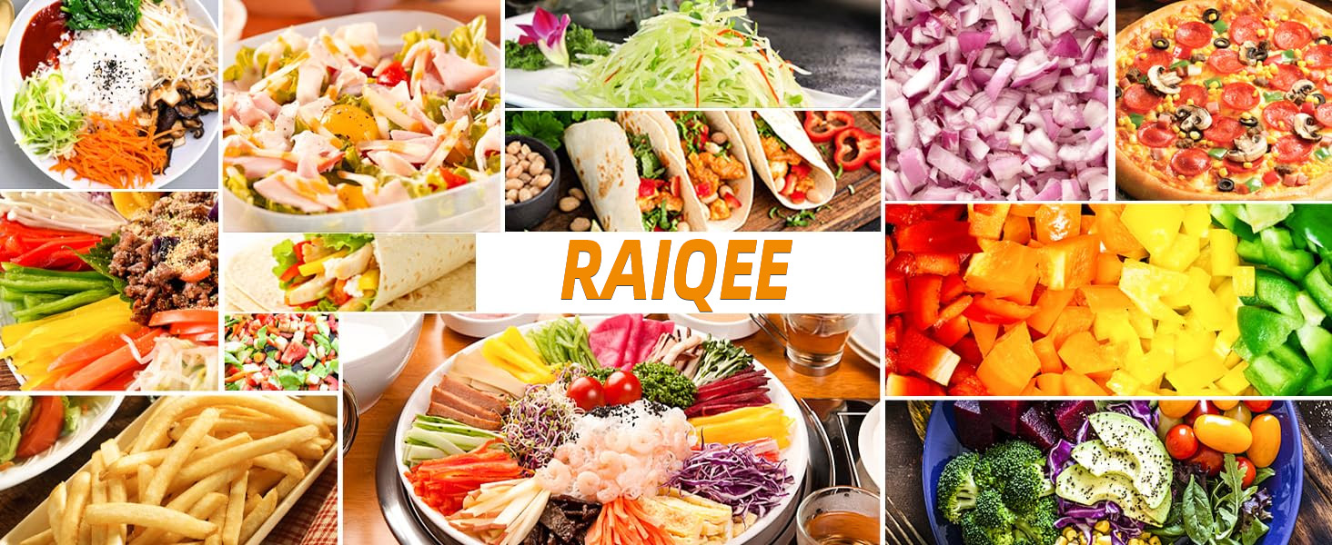 Vegetable Chopper and Spiralizer - Food Chopper with Container, Fruit Slicer