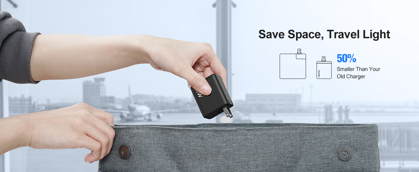 Foldable plug & Travel-friendly