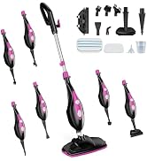 DUMOS 10-in-1 Multifunctional Steam Mop, 1550W Detachable Handheld Steam Cleaner, 16FT Power Cord...