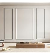 Art3d Pre-Cut Wall Molding Set of 3 pcs, Ready-to-Assemble Wainscoting Panels for Interior Wall D...
