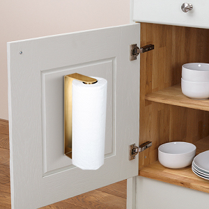 brass paper towel holder