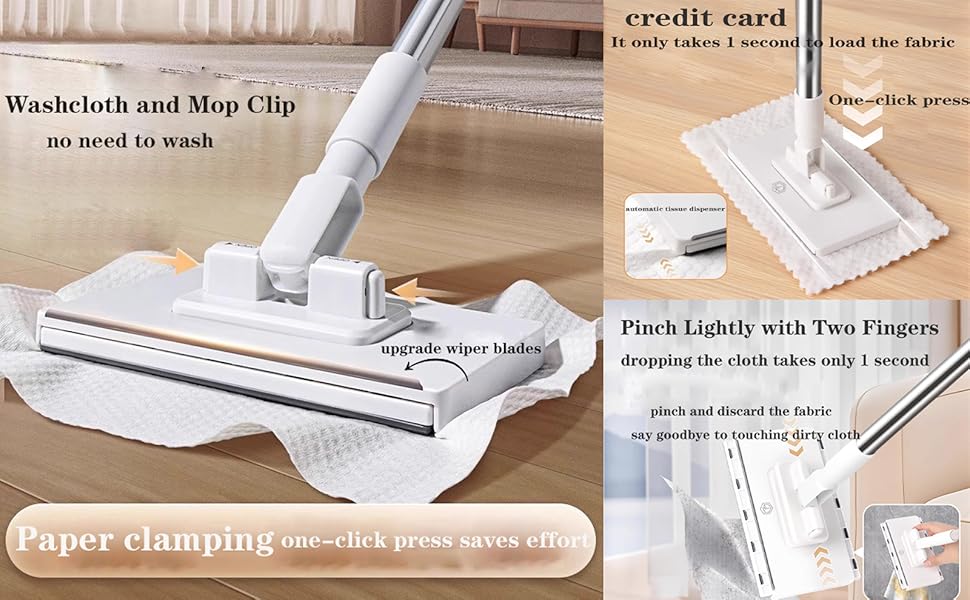 Snap Grip Mini Mop