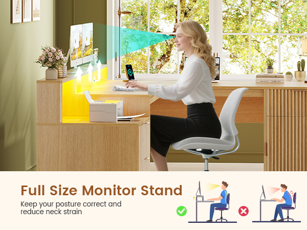 Modern L Shaped Desk