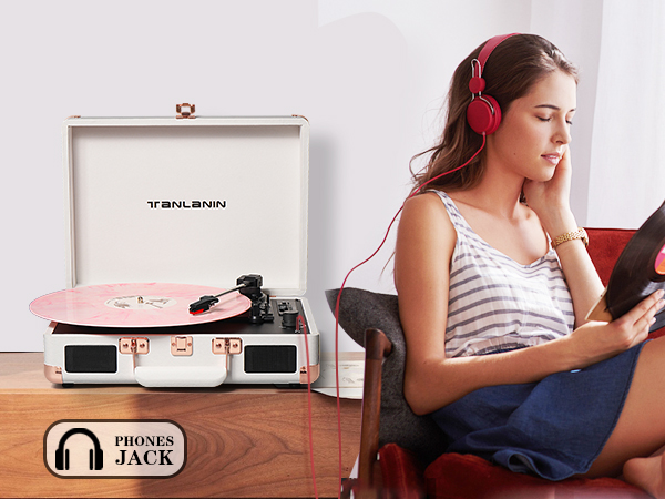 vintage record player