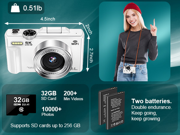 digital camera with wifi