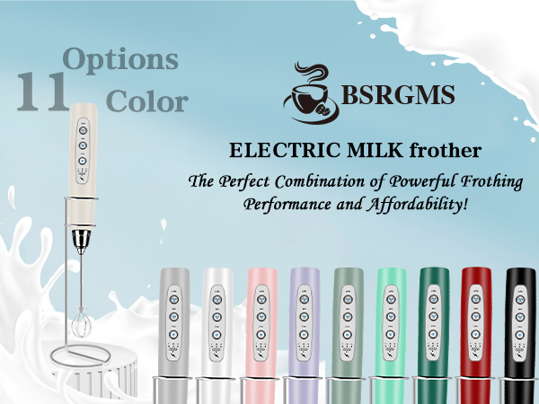 Milk Frother Handheld for Coffee