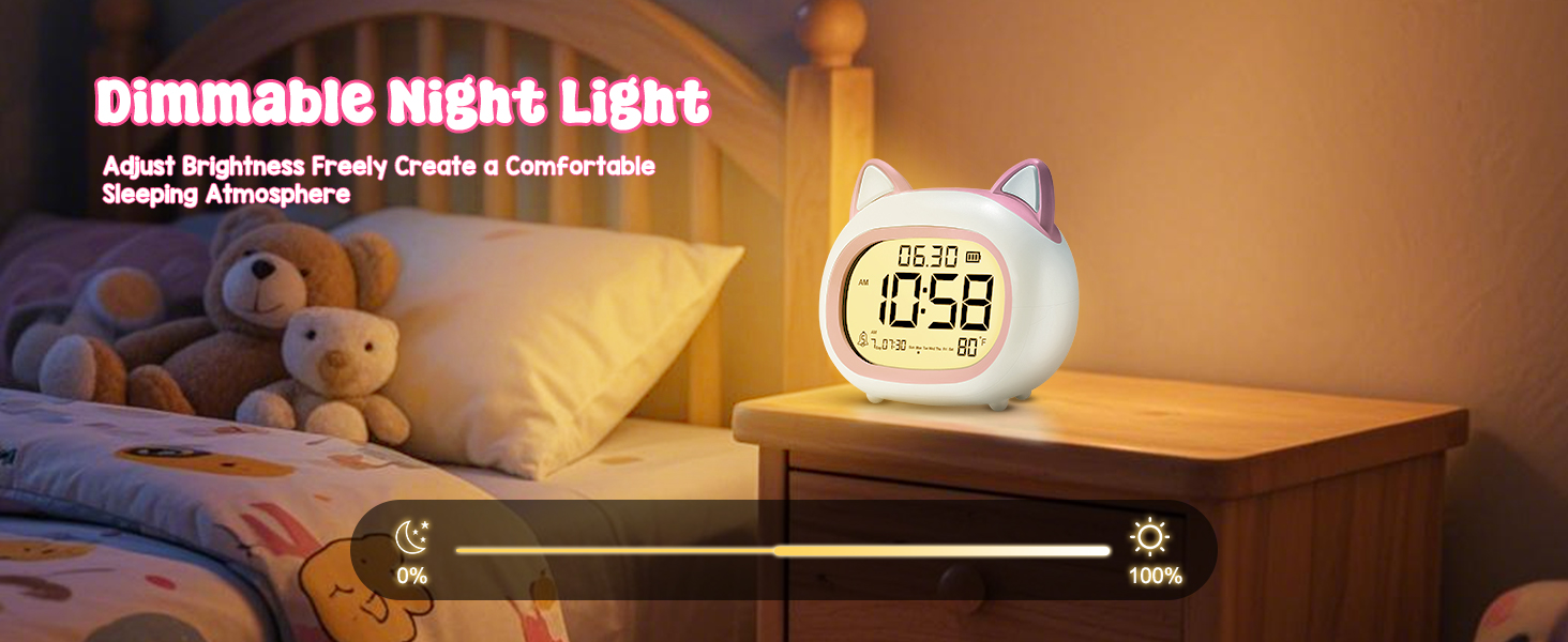 Digital Kids Alarm Clock