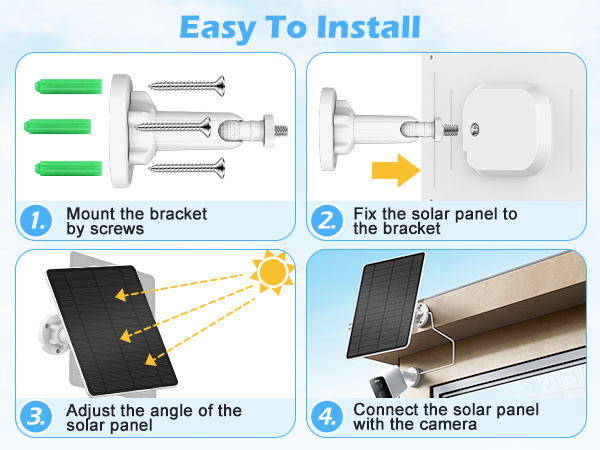solar panel for camera outdoor