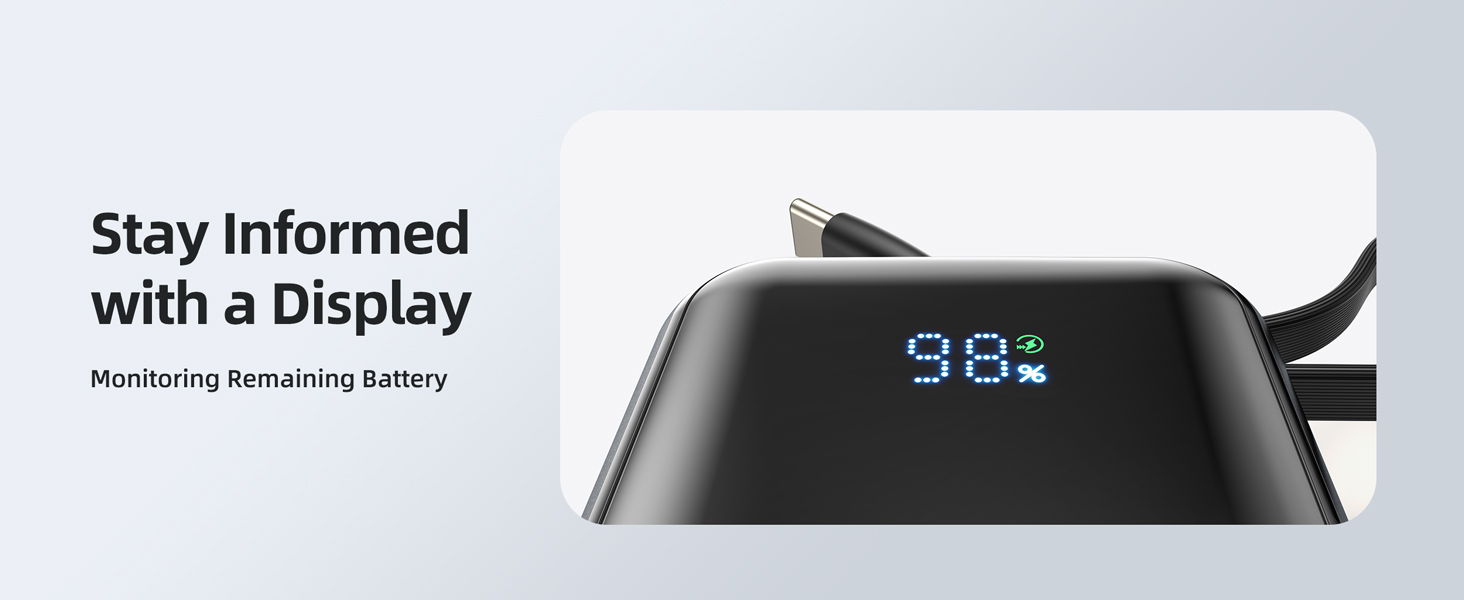 30w power bank fast charger portable