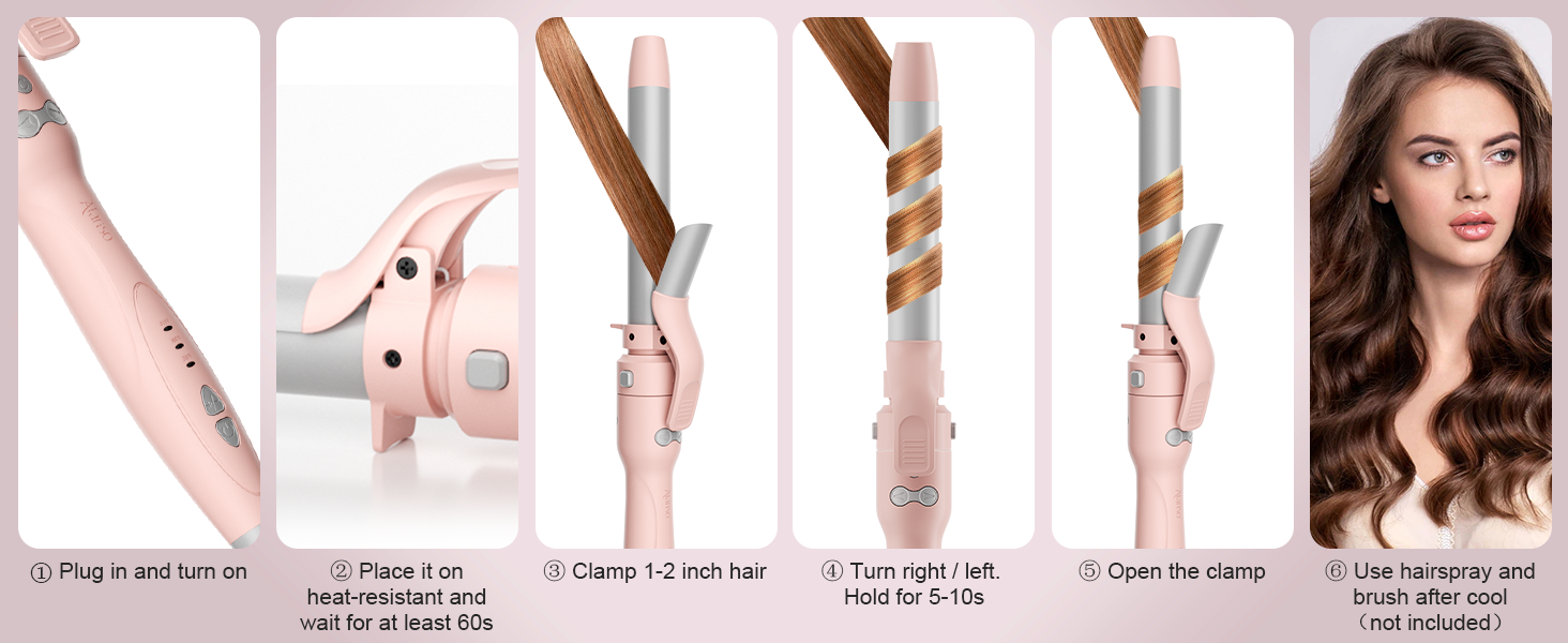 Automatic Rotating Curling Iron