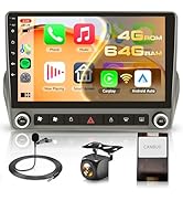 4G+64G Android Stereo for Chevrolet Camaro 2008-2015 Radio Upgrade 9 Inch IPS Touch Screen Head U...