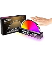 MEHIDFY Sunrise Alarm Clock, Wake Up Light with Simulation Sunrise, Smart Touch Control Bedside L...