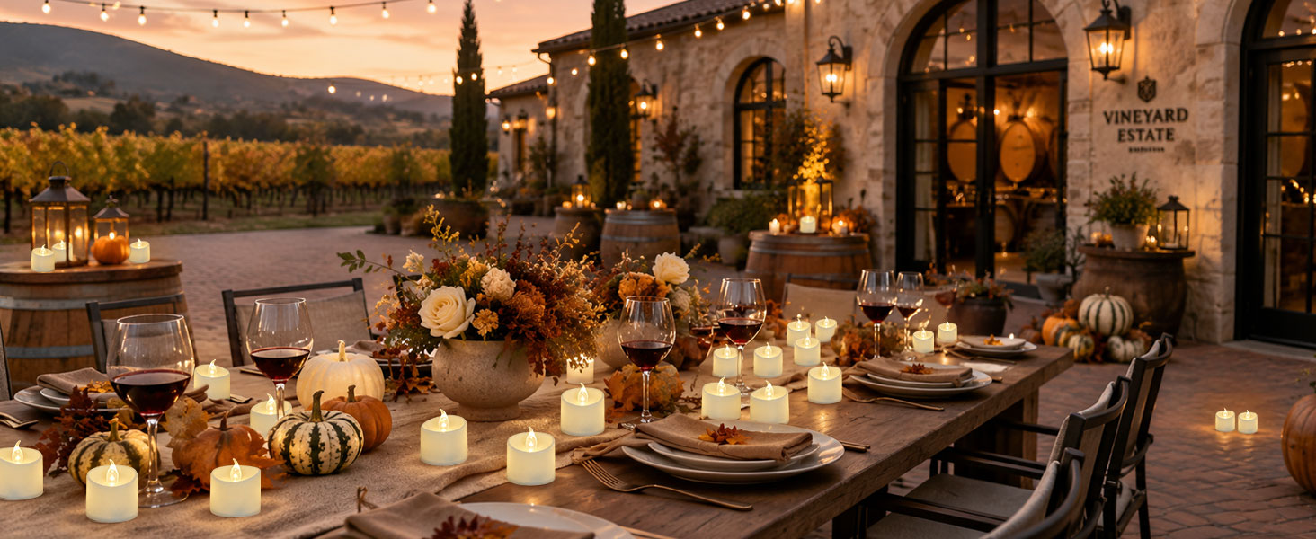 Elegant Illumination for Evening Events