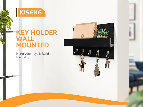 KEY HOLDER WALL MOUNTED Hang your keys &amp;amp;amp; Buildthe habit