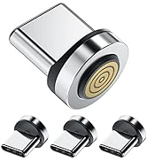 Ankndo Magnetic Connector Tip Heads [4-Pack] USB C Magnetic Adapter Compatible with 7Pin Magnetic...