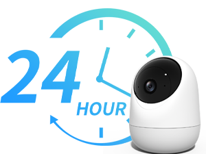 24/7 recording camera