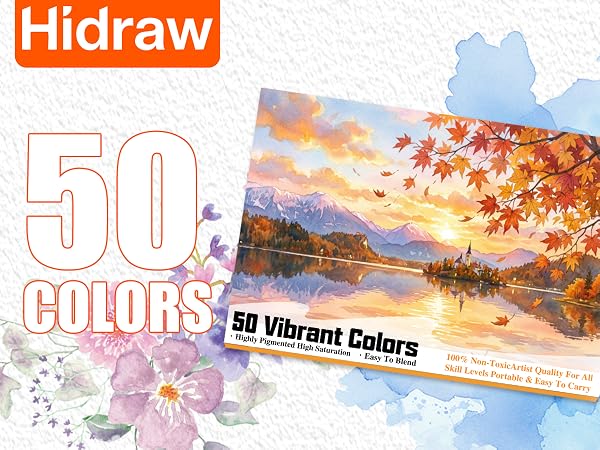 watercolor paint set
