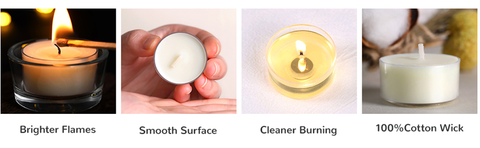 soy tea candles