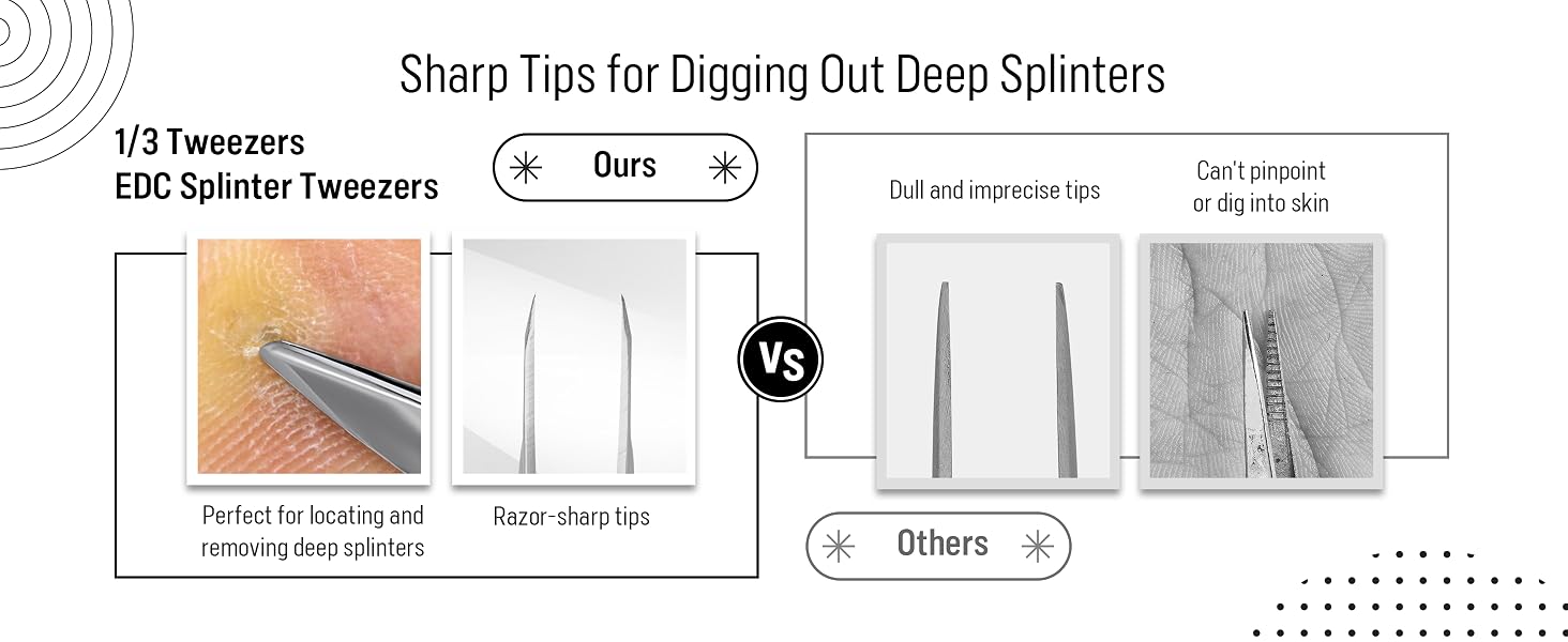 pointed precision ingrown hair tweezers,round tip eyebrow tweezers,splinter tweezers