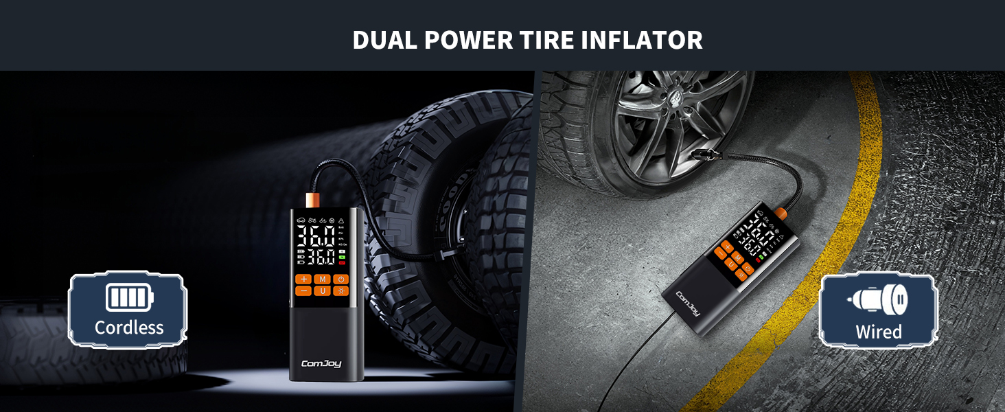 car tire air pump portable