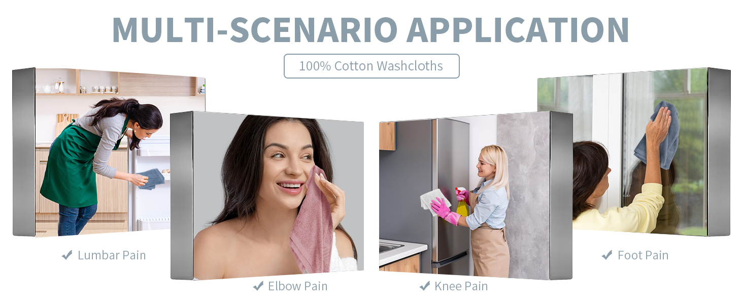 100% Cotton Wash Cloth