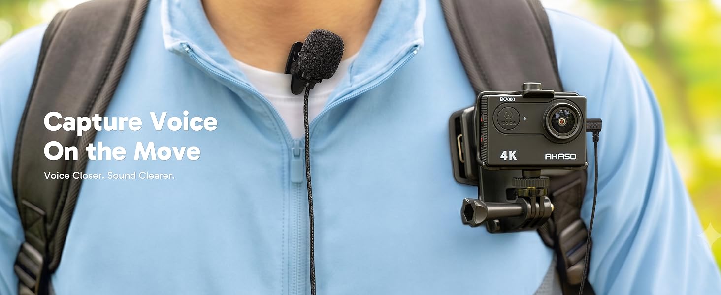 AKASO External Microphone