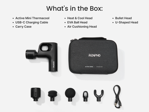 Mini Massage Gun with Heat and Cold Therapy Professional Deep Tissue Handheld Massager