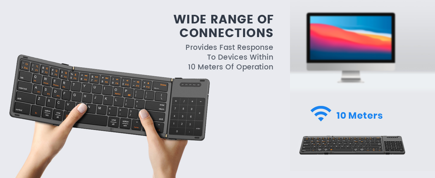 foldable bluetooth keyboard