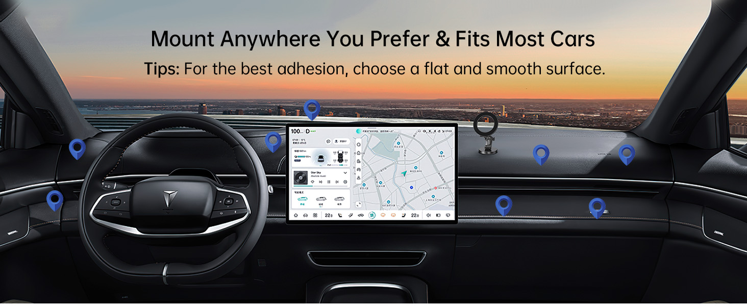 magnetic phone holder for your car