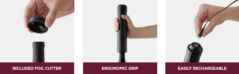 Rabbit Wine Automatic Electric Corkscrew