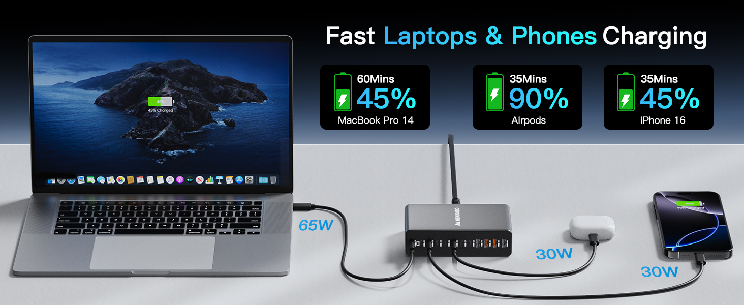 usb c charging station