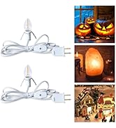 Brightown Accessory Cord with LED Bulb - 6ft Cord with On/Off Switch for Night Lights, Halloween ...