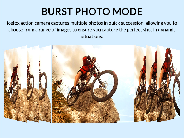 Burst photo mode