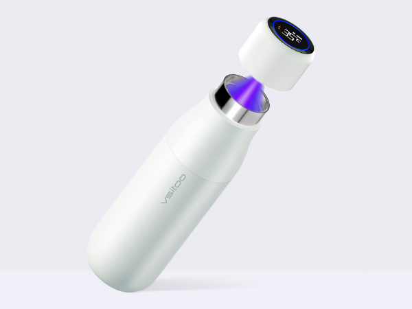 Self-Cleaning Smart Water Bottle