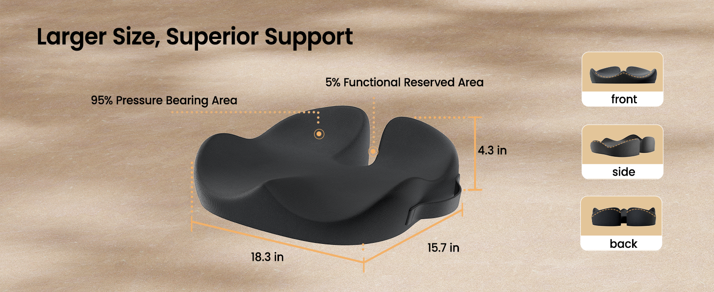 memory foam seat cushion