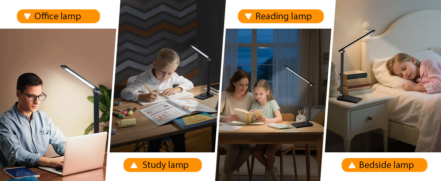 Led desk lamps