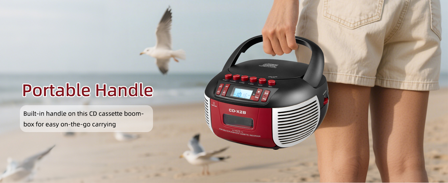 CD and Cassette Player