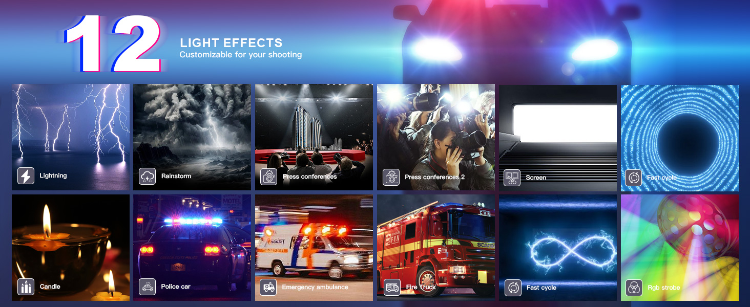 RGB LED Video light wand 